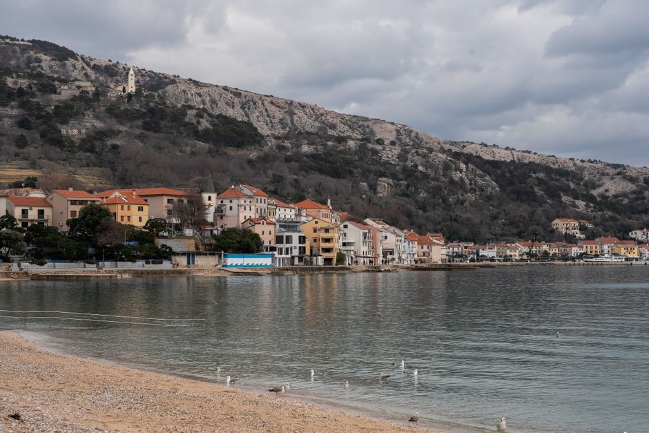 Pogled na obalu otoka Krka